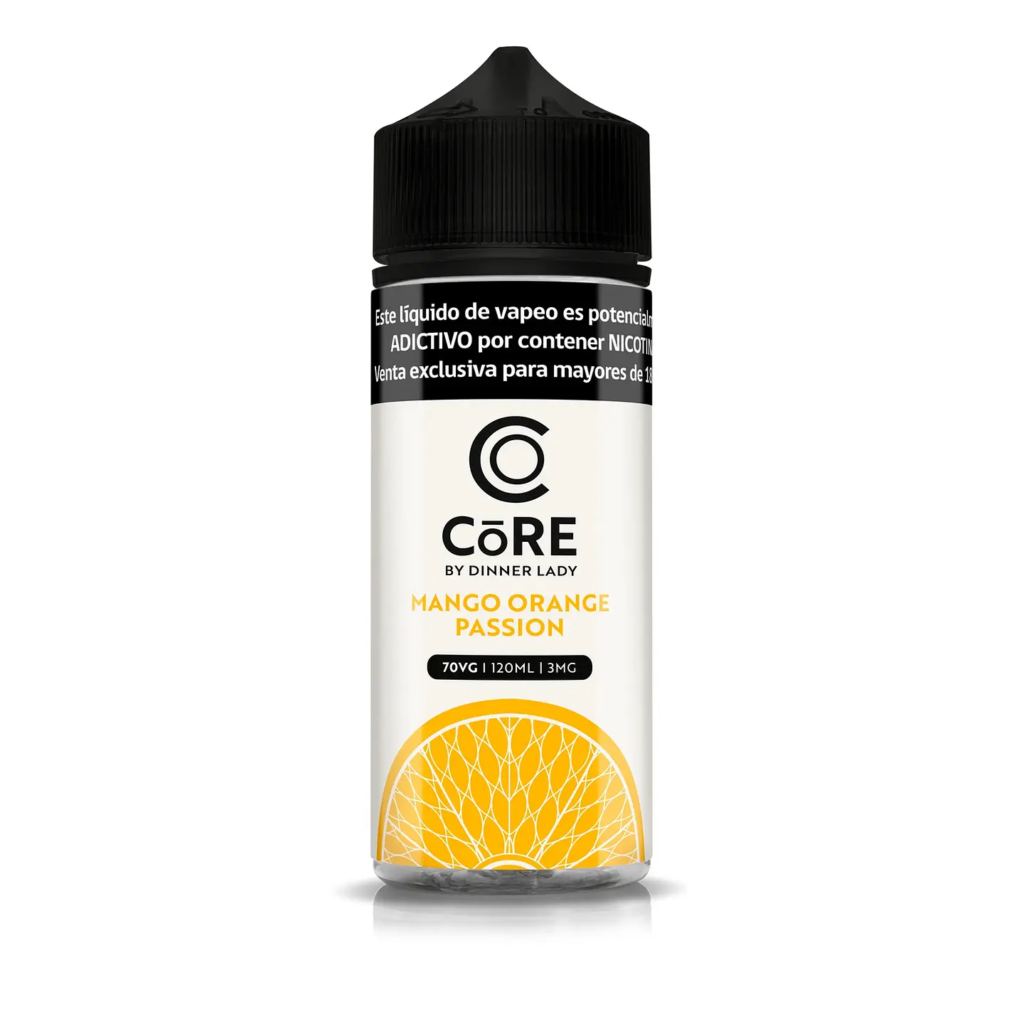 Líquido vaporizador Mango Orange Passion 3mg 120ml - Core by Dinner Lady 1