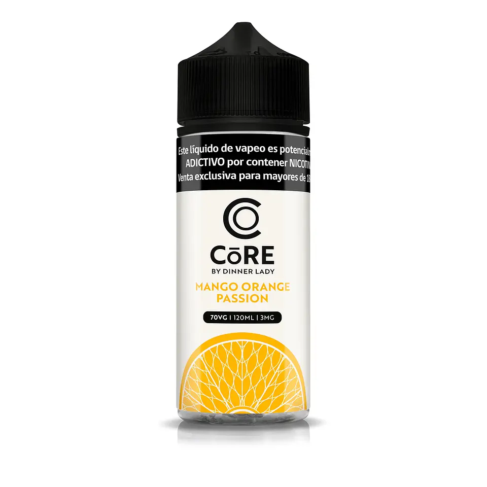 Líquido vaporizador Mango Orange Passion 3mg 120ml - Core by Dinner Lady 1