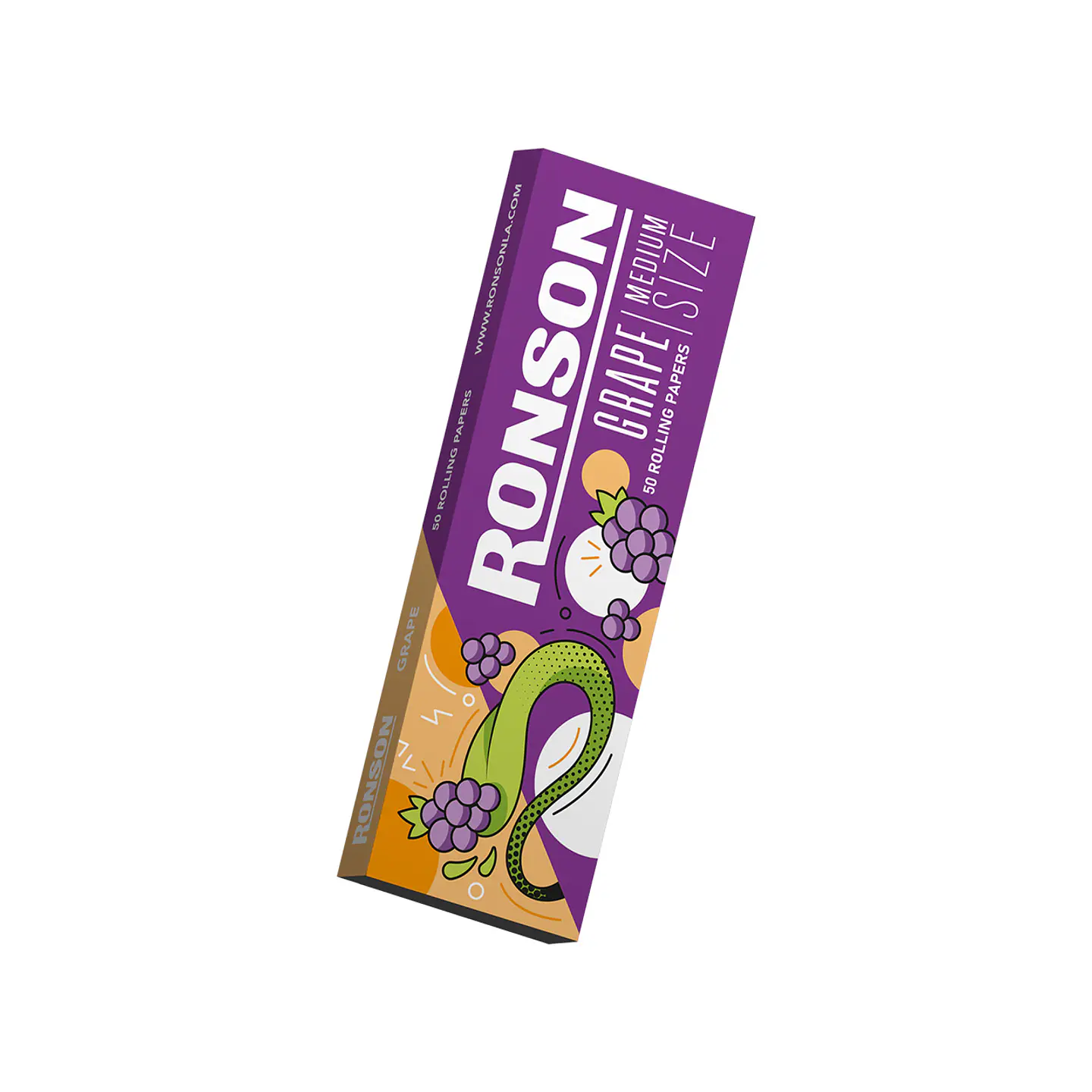 Papelillos Ronson Grape Flavor 1 1/4 1