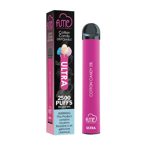 FUME COTTON CANDY VAPORIZADOR DESECHABLE 2500 PUFF 5%