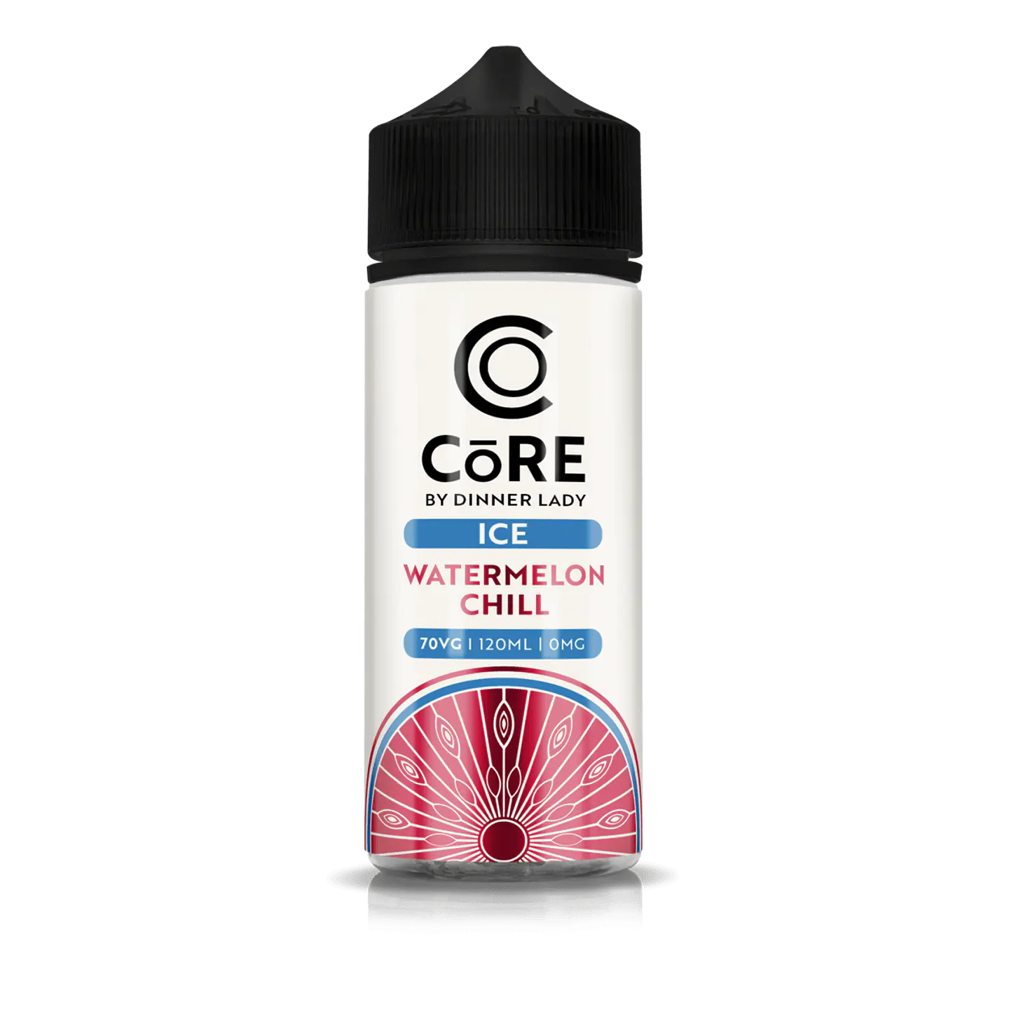 Líquido vaporizador Watermelon Chill120ml 0% - Core Ice by Dinner Lady 1