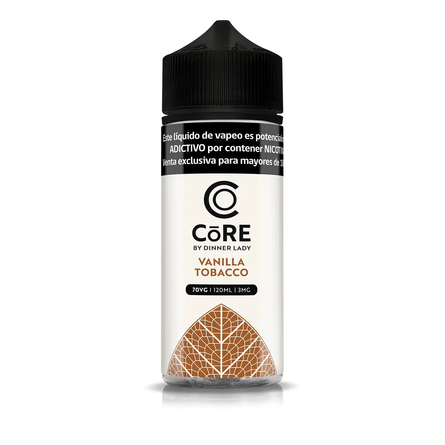 Líquido vaporizador Vanilla Tobacco 3mg 120ml - Core by Dinner Lady 1