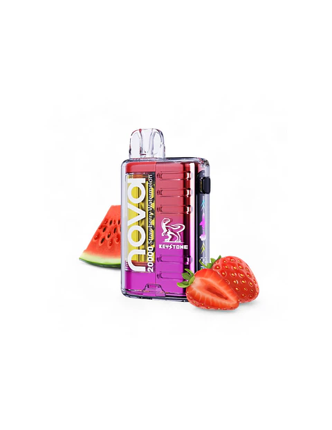 VAPORIZADOR DESECHABLE NOVA 20000 PUFF 0% - STRAWBERRY WATERMELON
