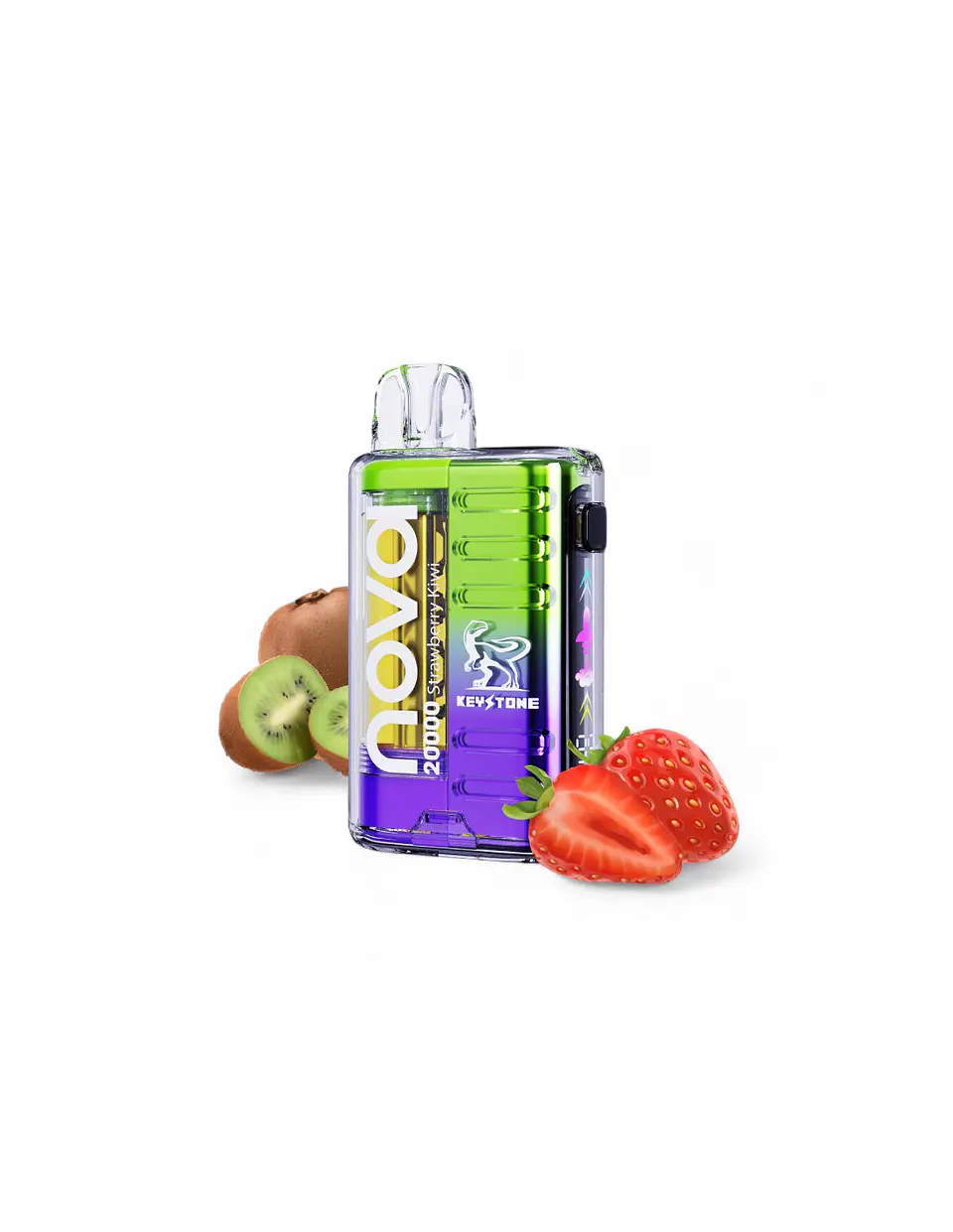 VAPORIZADOR DESECHABLE NOVA 20000 PUFF 0% - STRAWBERRY KIWI 1