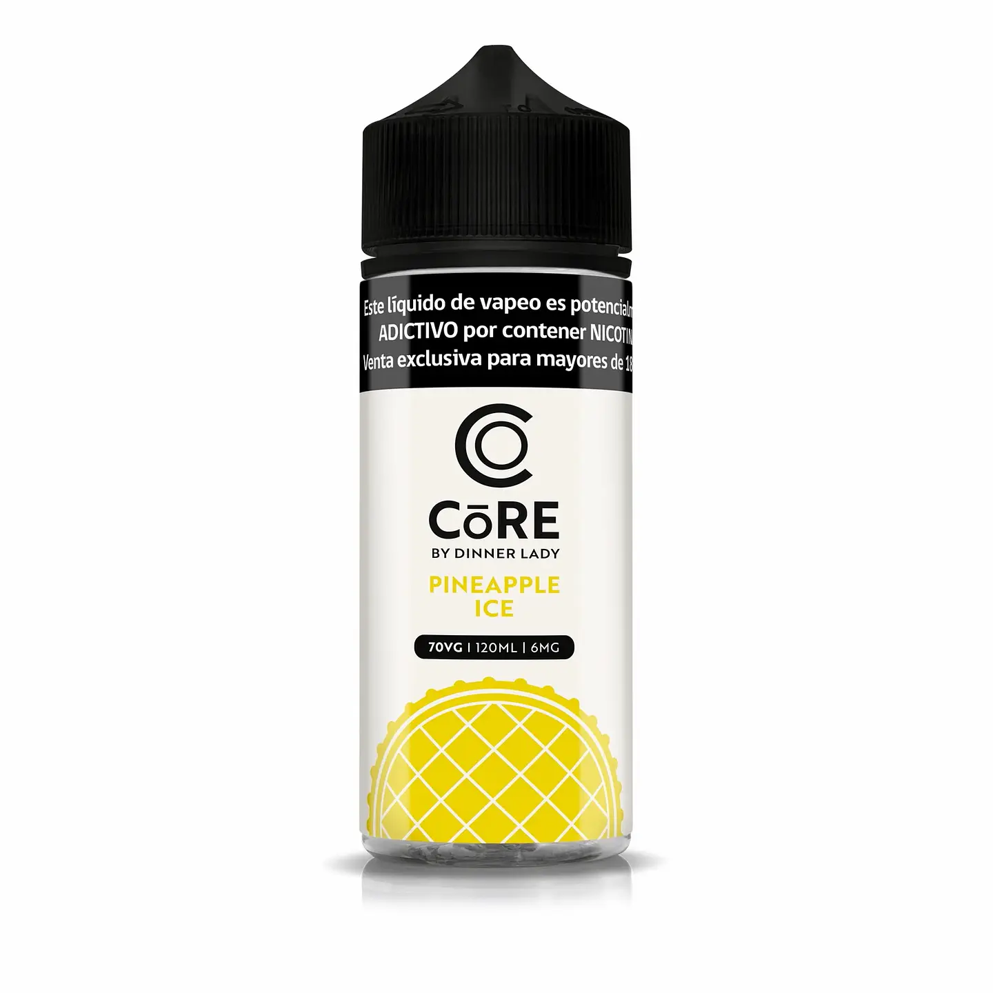 Líquido vaporizador Pineapple Ice 6mg 120ml - Core by Dinner Lady 1