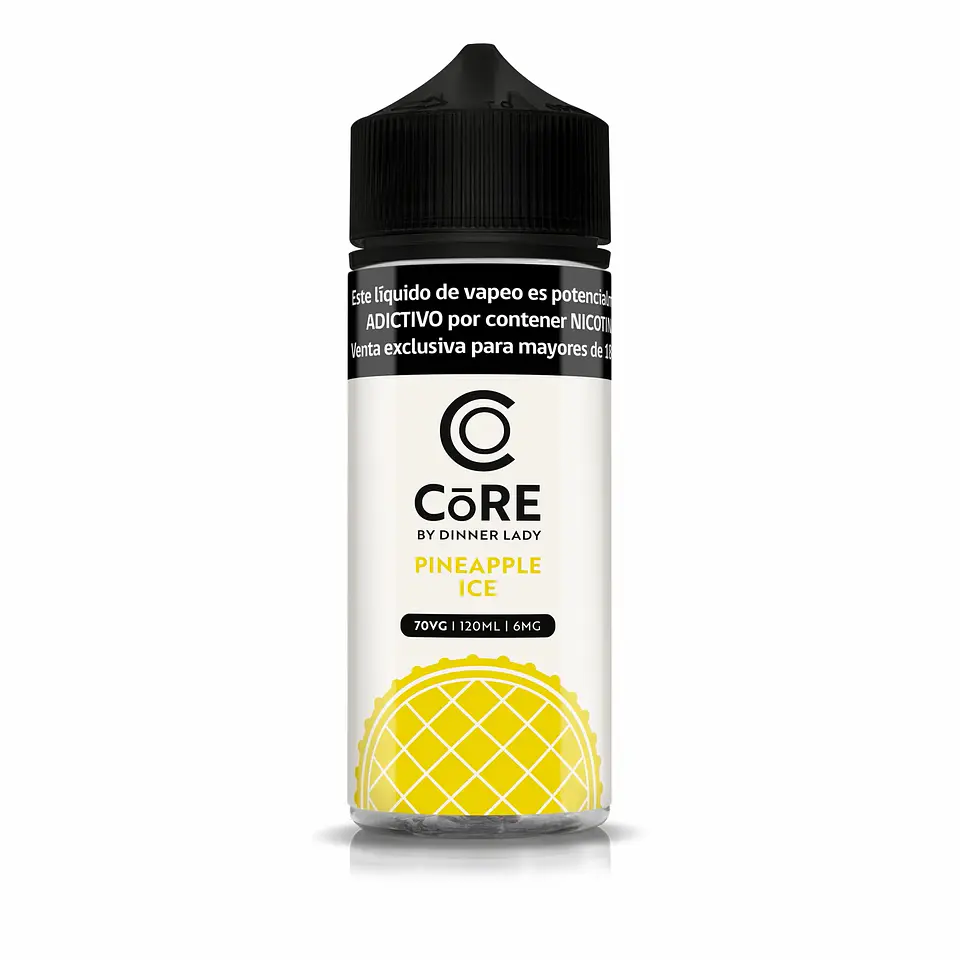 Líquido vaporizador Pineapple Ice 6mg 120ml - Core by Dinner Lady 1