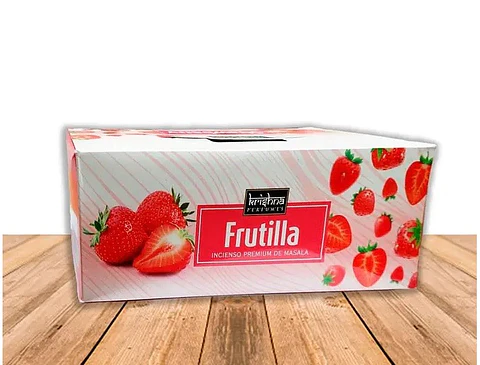 INCIENSO PREMIUM FRUTILLA - KRISHNA