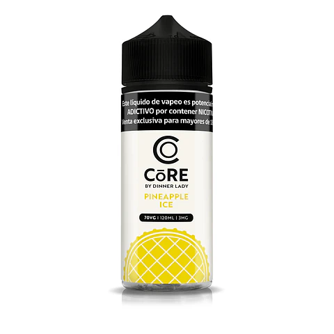 Líquido vaporizador Pineapple Ice 3mg 120ml - Core by Dinner Lady