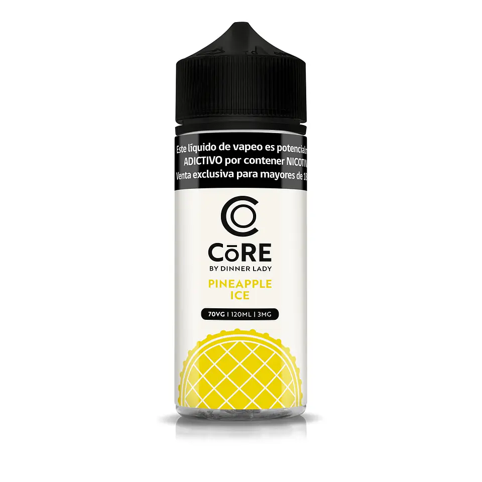 Líquido vaporizador Pineapple Ice 3mg 120ml - Core by Dinner Lady 1