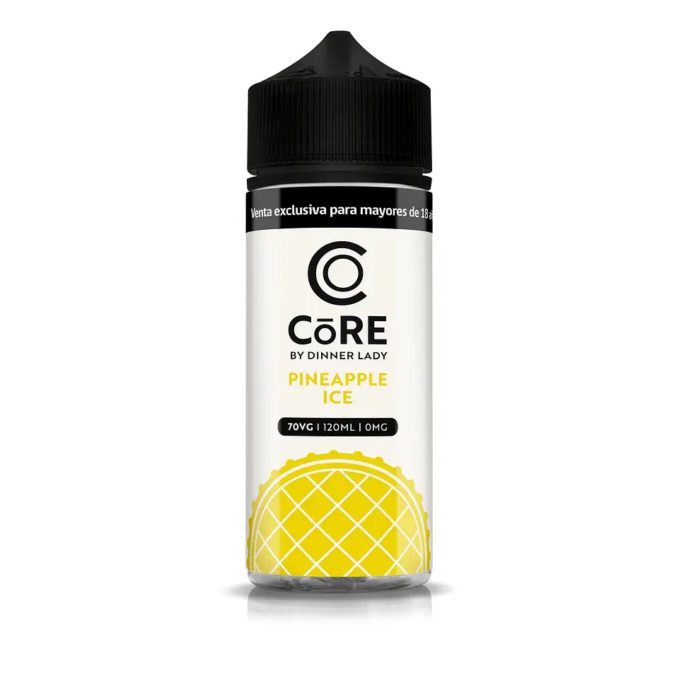Líquido vaporizador Pineapple Ice 0mg 120ml - Core by Dinner Lady 1
