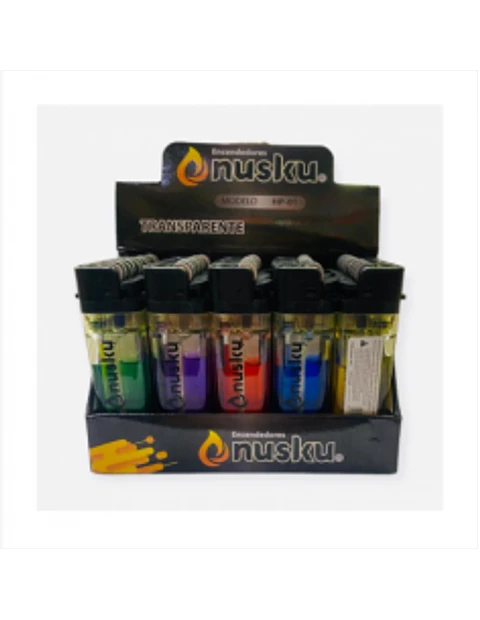 Encendedor Nunsku modelo Gas Colores
