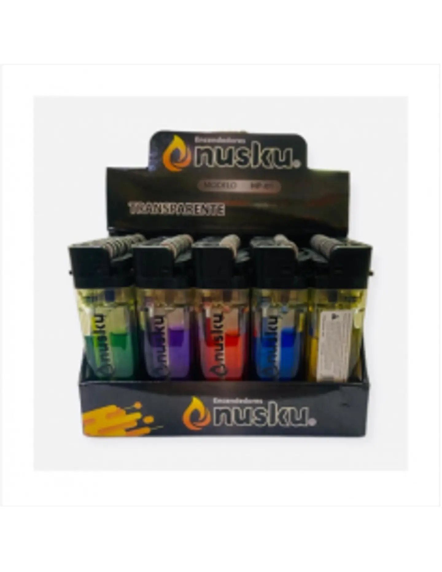 Encendedor Nunsku modelo Gas Colores 1