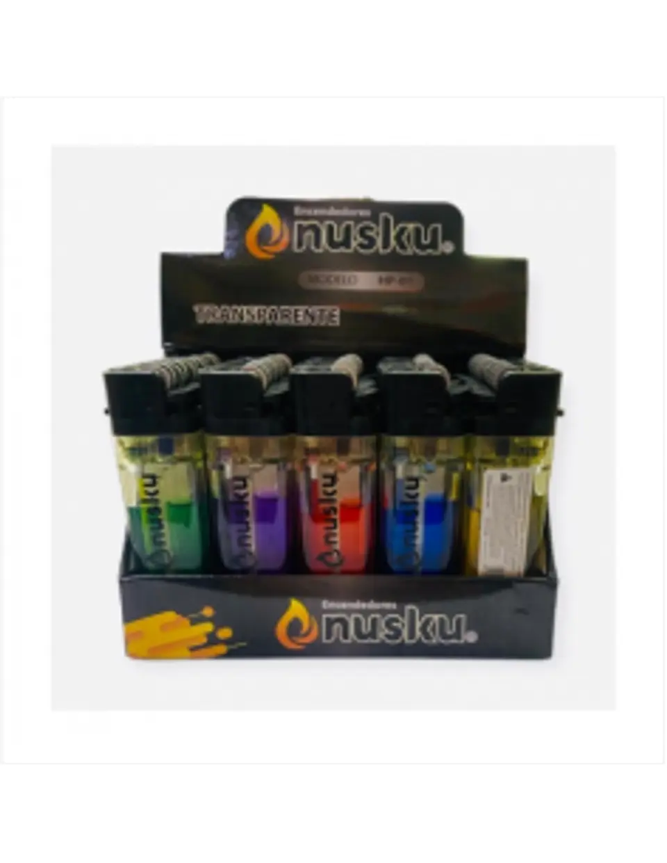 Encendedor Nunsku modelo Gas Colores 1