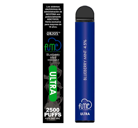 Vape Fume Ultra 2.500 Puff Blueberry Mint 4,5% Nic