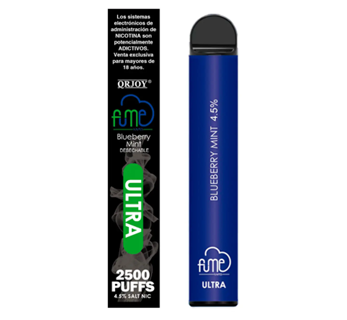 Vape Fume Ultra 2.500 Puff Blueberry Mint 4,5% Nic 1
