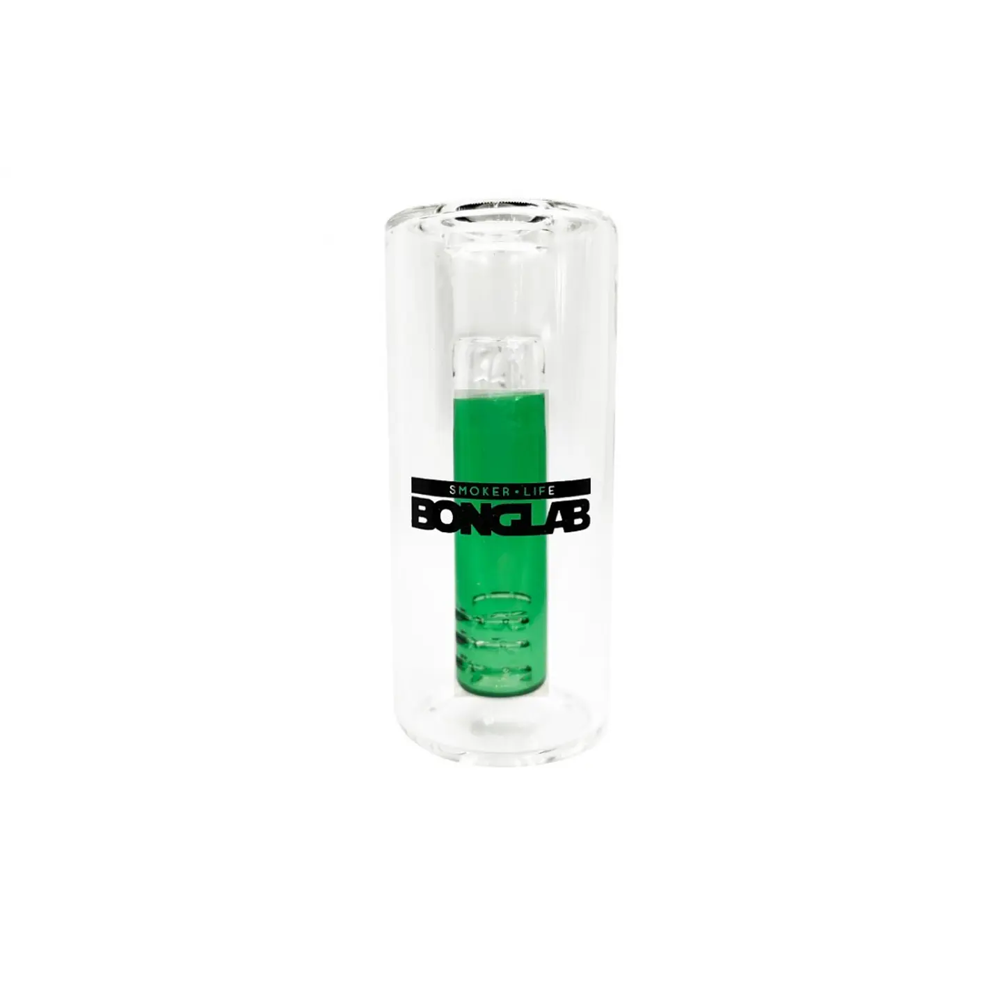 ATRAPACENIZAS PERCOLADOR GREEN 14MM - BONGLAB 1
