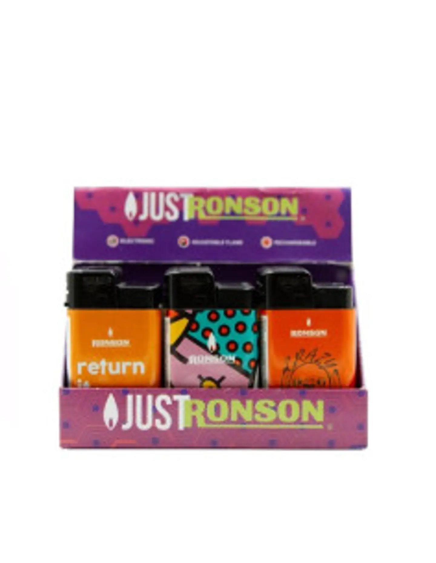 Encendedor Ronson Recargable Just Ronson 1