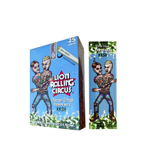 HEMP WRAP TERPENOS KKSH - LION ROLLING CIRCUS