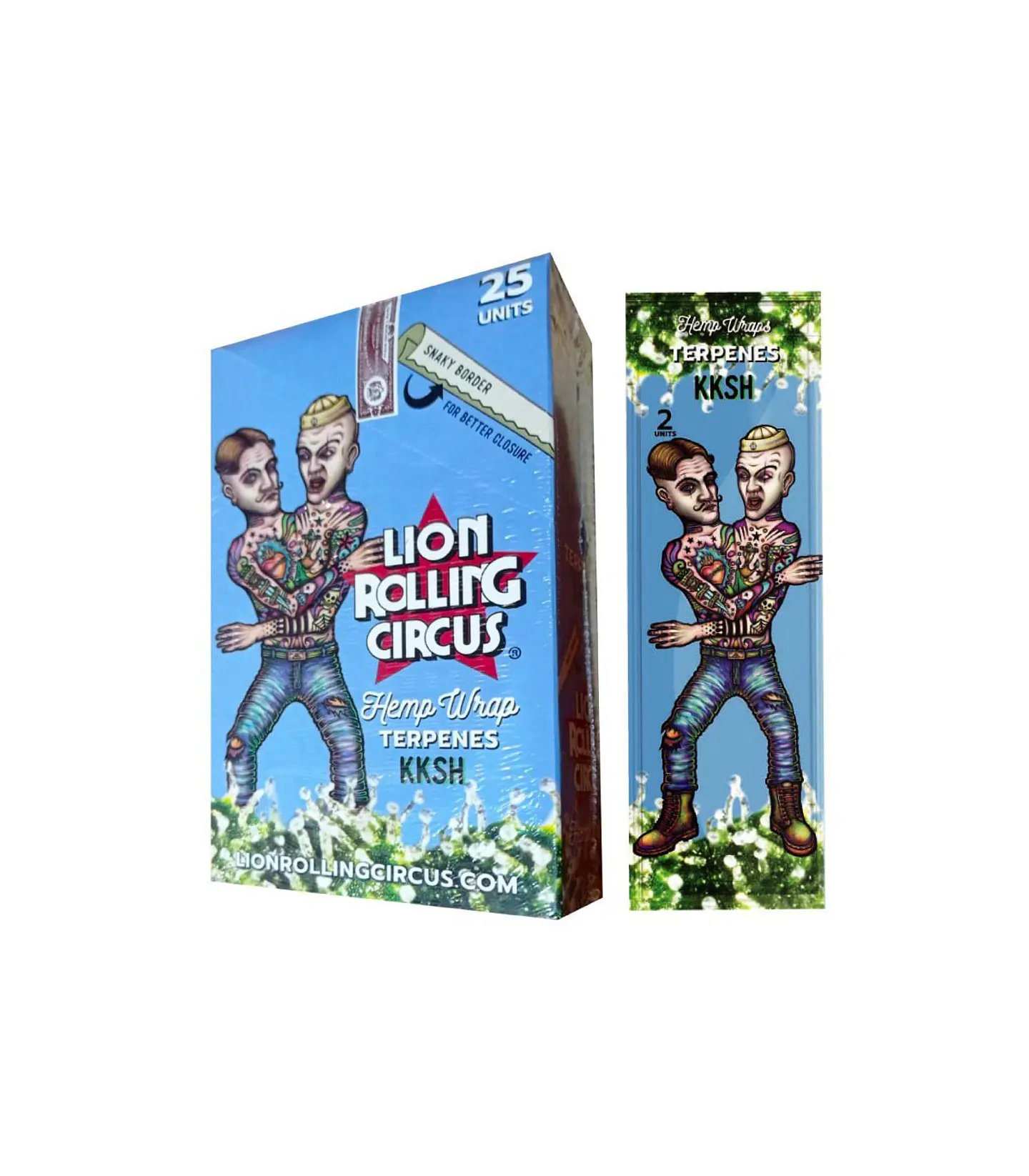 HEMP WRAP TERPENOS KKSH - LION ROLLING CIRCUS 1