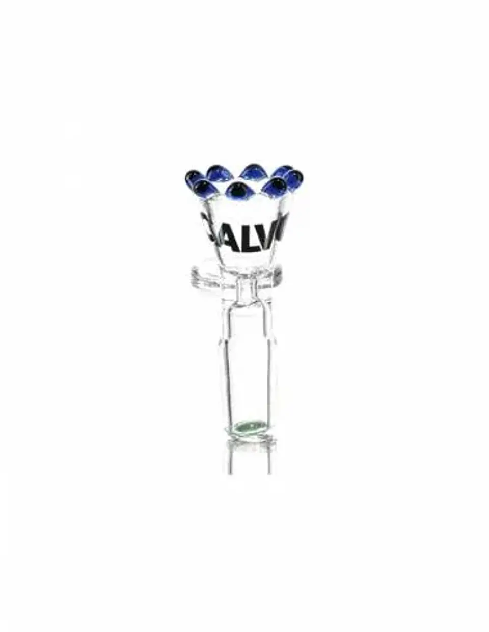 QUEMADOR PERLAS 14MM MACHO AZUL - CALVO GLASS 1