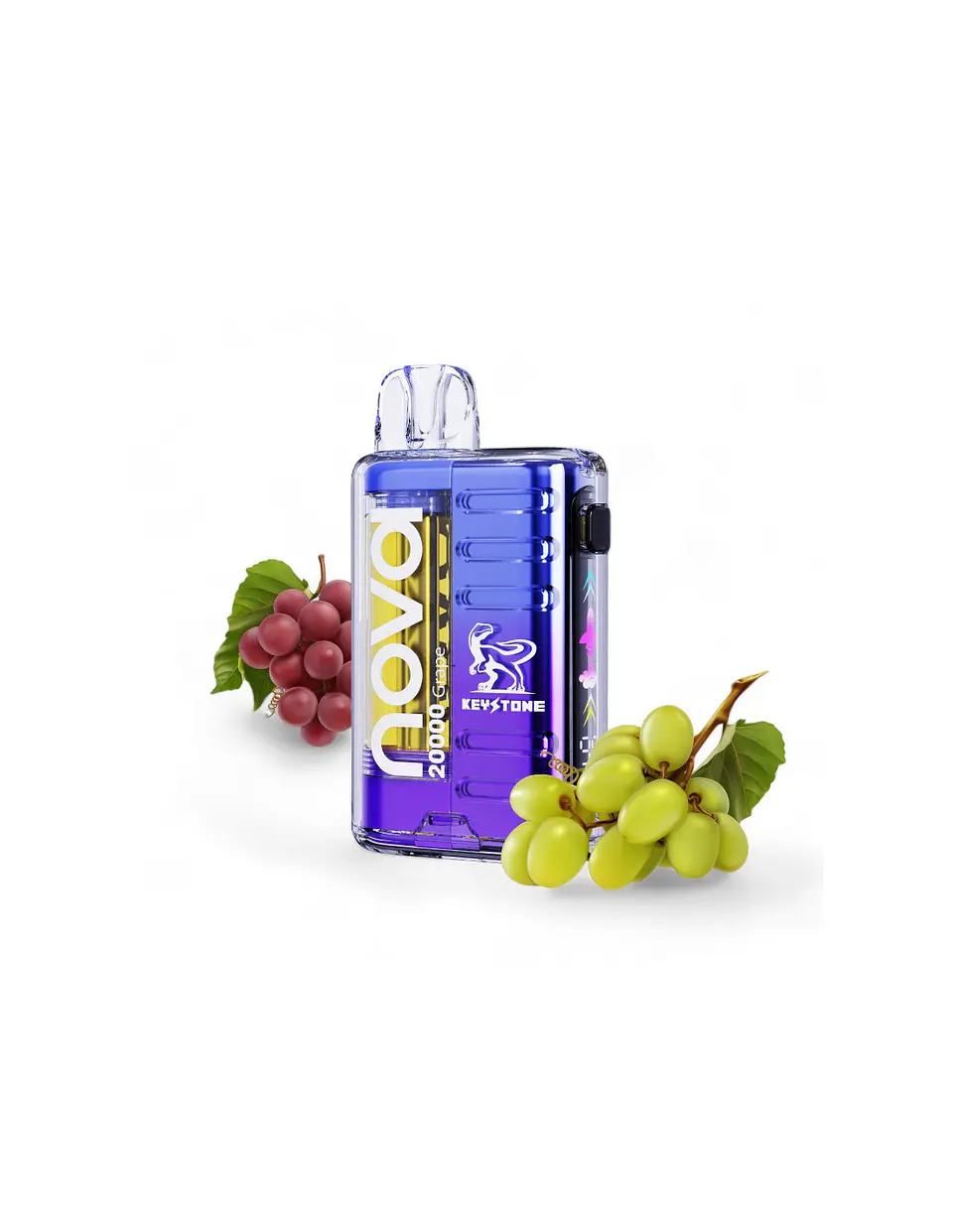VAPORIZADOR DESECHABLE NOVA 20000 PUFF 0% - GRAPE 1