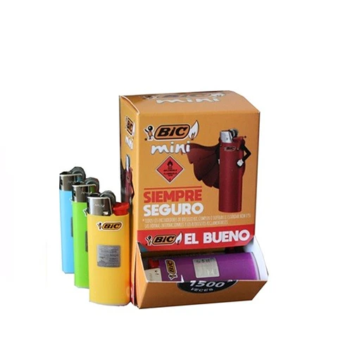 ENCENDEDOR MINI BIC J-5 SÓLIDO