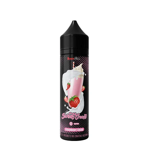 Líquido vaporizador Strawberry Cream 60ml 6% - Heaven & Hell