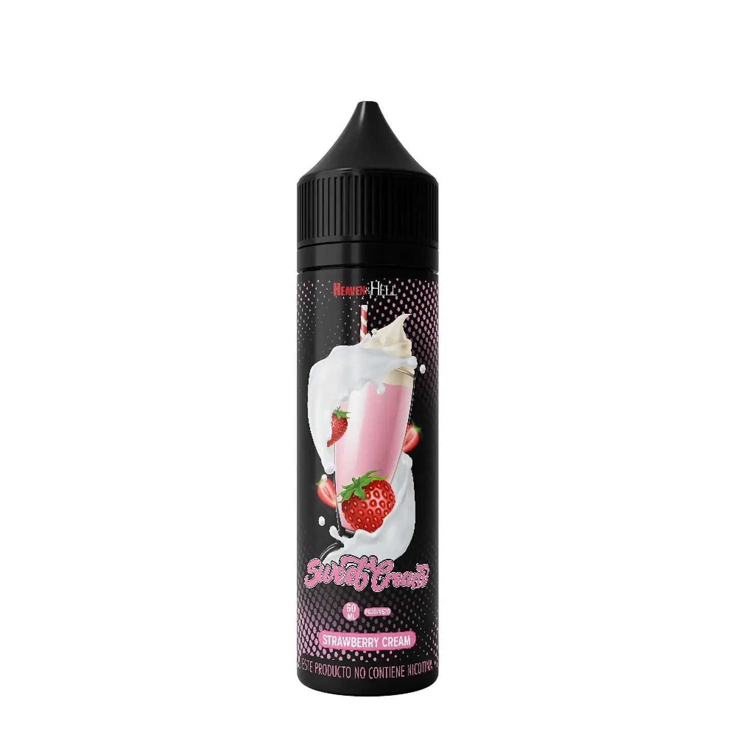 Líquido vaporizador Strawberry Cream 60ml 6% - Heaven & Hell 1