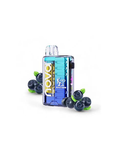 VAPORIZADOR DESECHABLE NOVA 20000 PUFF 0% - BLUEBERRY ICE