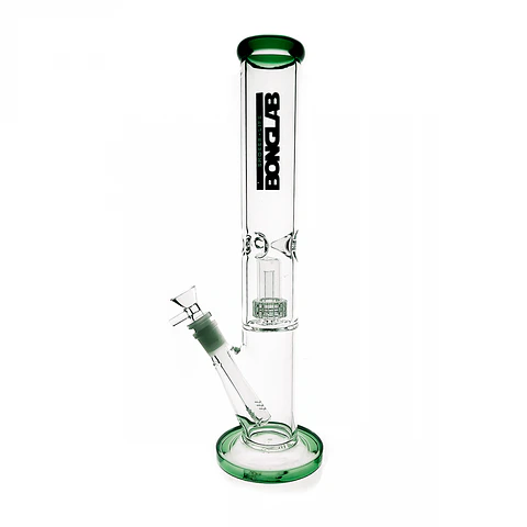 BONG PYREX K288 CLASSIC ICE PRO 35CM GREEN - BONGLAB