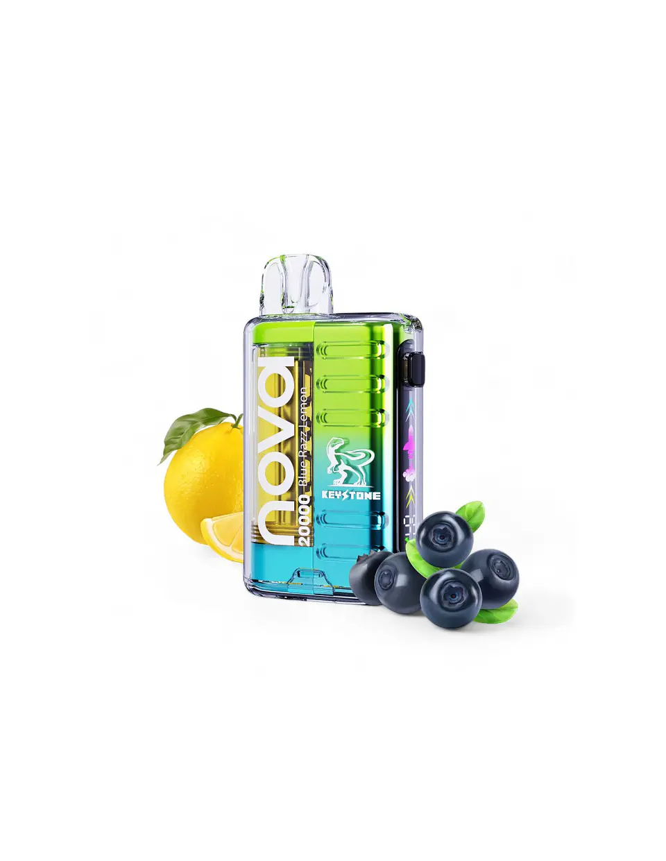 VAPORIZADOR DESECHABLE NOVA 20000 PUFF 0% - BLUE RAZZ LEMON 1