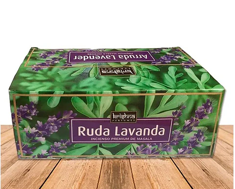 INCIENSO PREMIUM RUDA LAVANDA - KRISHNA