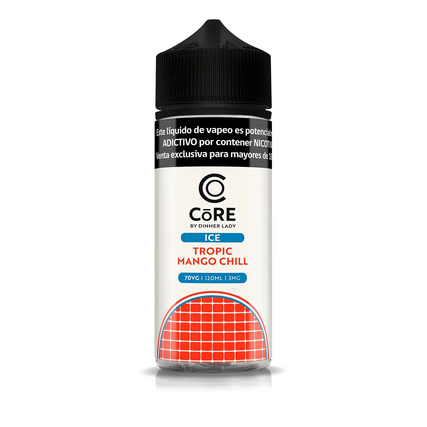 Líquido vaporizador Tropic Mango Chill 3mg 120ml - Core Ice by Dinner Lady 1