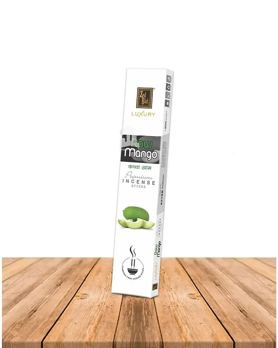 INCIENSO ZED BLACK LUXURY MANGO VERDE 1