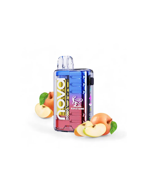 VAPORIZADOR DESECHABLE NOVA 20000 PUFF 0% - APPLE ICE