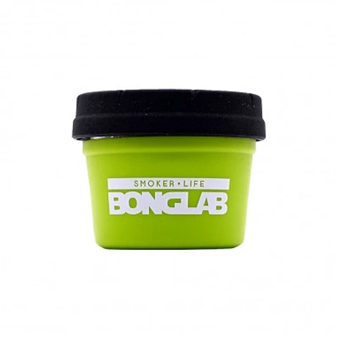 JAR ELECTRIC GREEN 4 OZ - BONGLAB RE: STASH