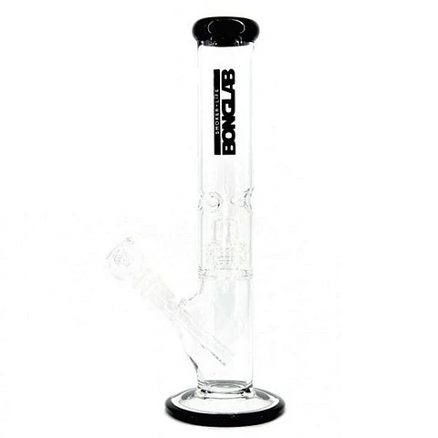 BONG PYREX K288 CLASSIC ICE PRO 35CM CLEAR BLACK - BONGLAB