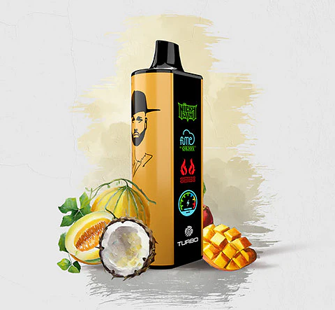 VAPORIZADOR DESECHABLE NICKY JAM FUME 15000 PUFF 0% - SUMMER AMANTE (MANGO MELON COCONUT)