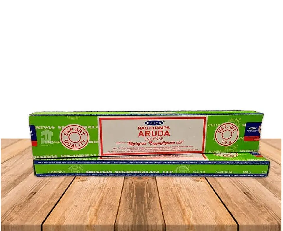 INCIENSO AROMA ARUDA (RUDA) (15G) - SATYA 1
