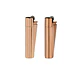 ENCENDEDOR METAL DARK ROSE GOLD - CLIPPER - Miniatura 2