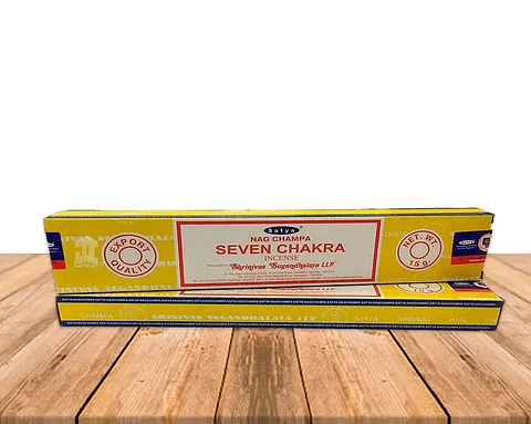 INCIENSO AROMA 7 CHAKRAS (15G) - SATYA