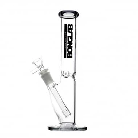 BONG PYREX KS11 CLASSIC ICE 26CM BLACK - BONGLAB