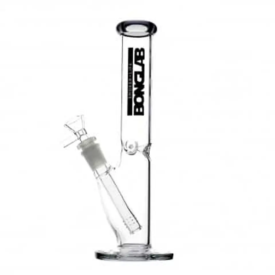 BONG PYREX KS11 CLASSIC ICE 26CM BLACK - BONGLAB 1