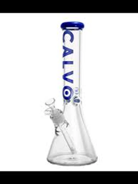 Bong Beaker Calvo 35cm 9mm espesor Blue