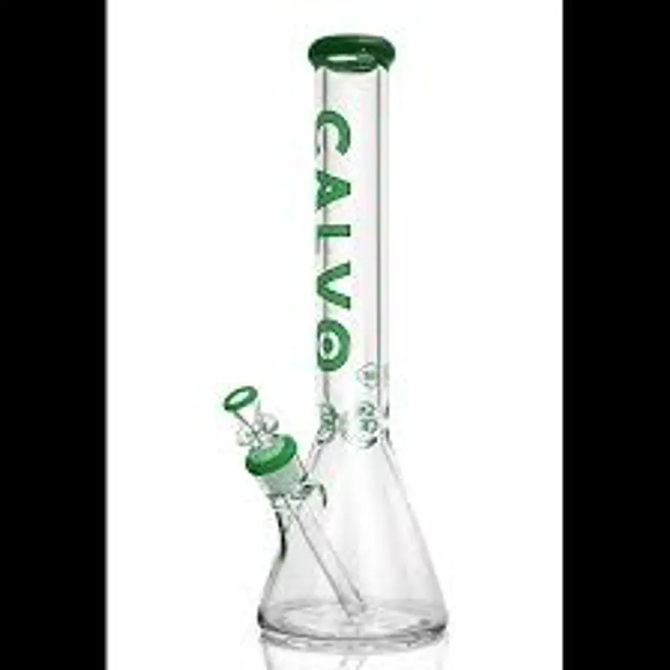 Bong Beaker Calvo 40cm 9mm espesor Green 1