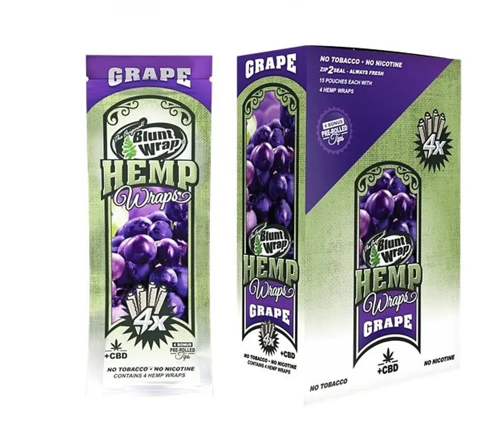 BLUNT HEMP WRAP X4 UVA 1