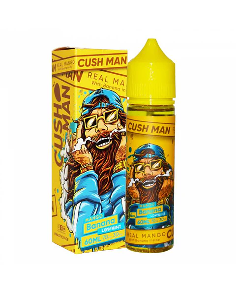 ESENCIA CUSH MAN MANGO BANANA 60ML 6% - NASTY