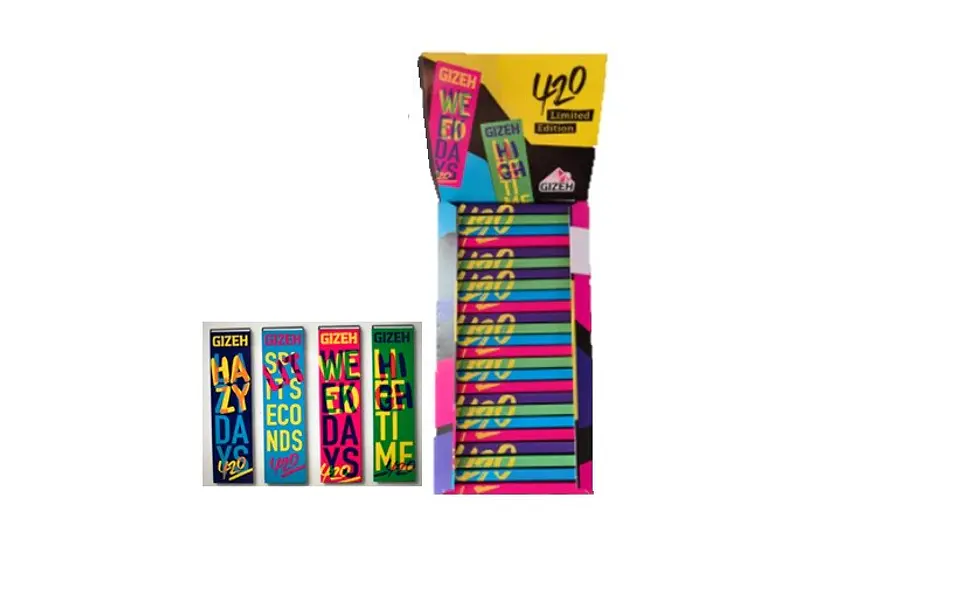 PAPELILLOS GIZEH 420 LIMITED EDITION 1 1/4 1