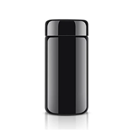 CONTENEDOR VIDRIO NEGRO UV CON TAPA BT 100ML