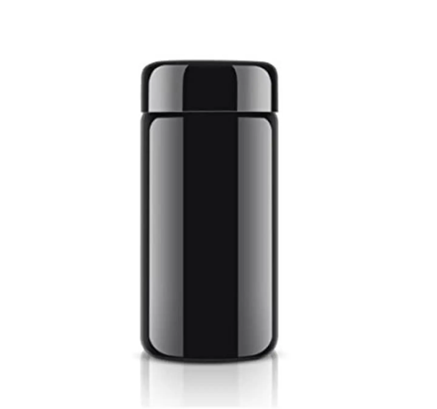 CONTENEDOR VIDRIO NEGRO UV CON TAPA BT 100ML 1